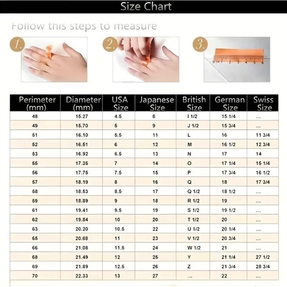 4 piece classic stackable 14k gold plated rings - Picture 5 of 7